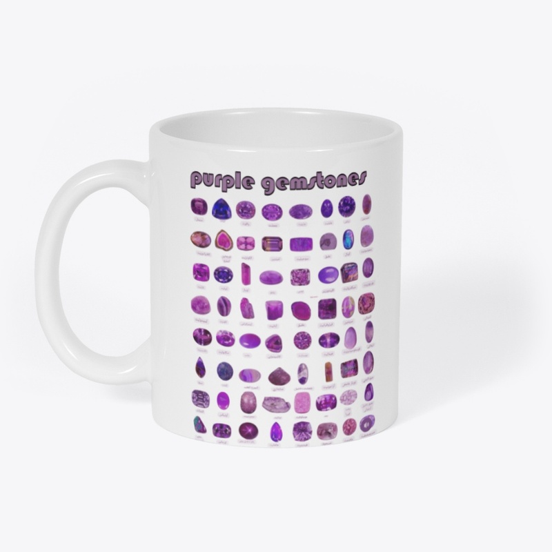 T-shorts purple gemstones