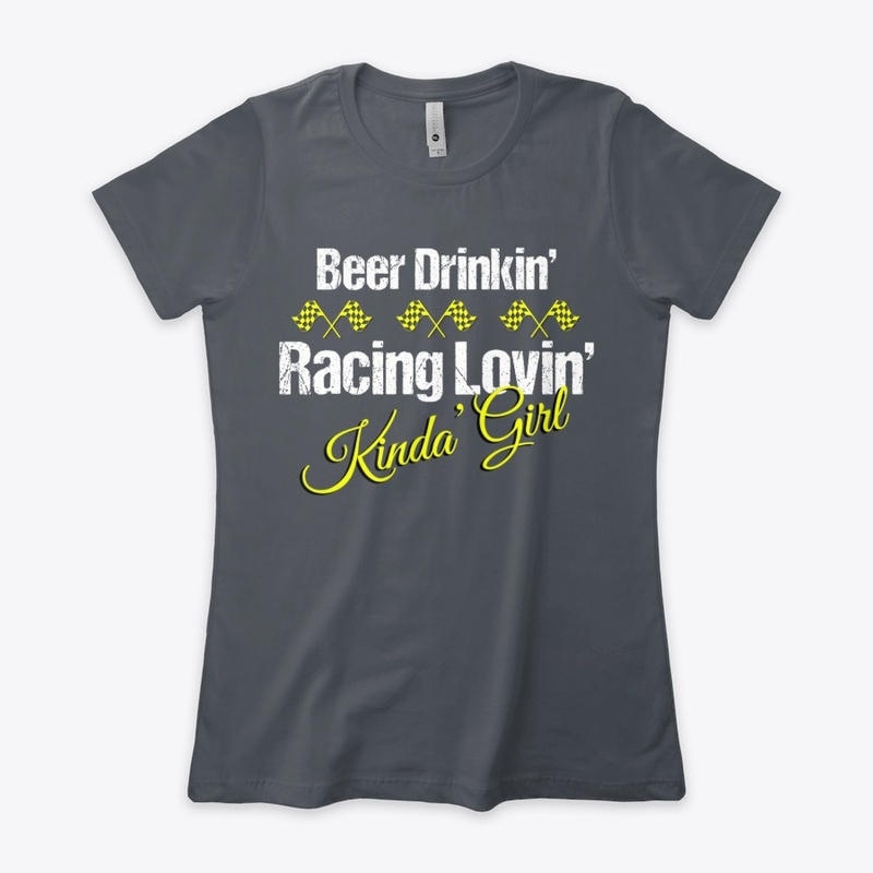 Racing Beer Lover Girl