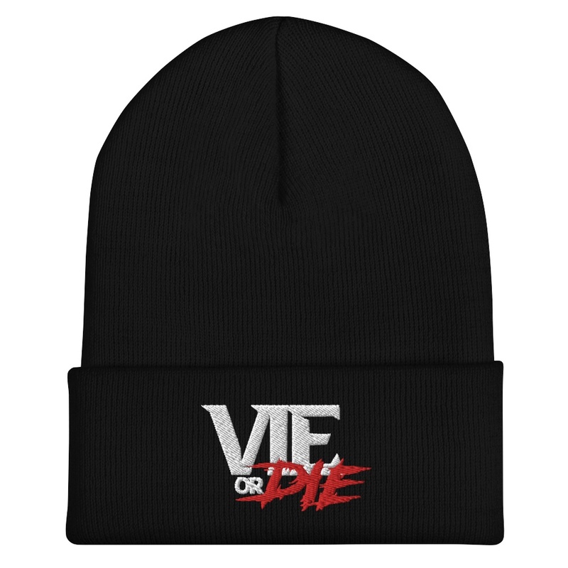 2024 VIEorDIE Black Beanie