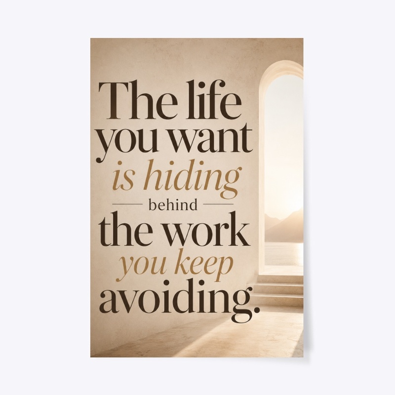 Stop Avoiding The Work Print