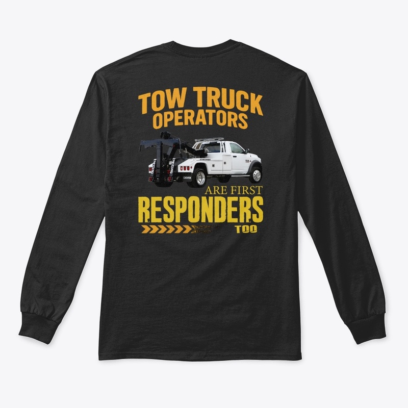 Tow Truck First Responder Hoodie-Tee