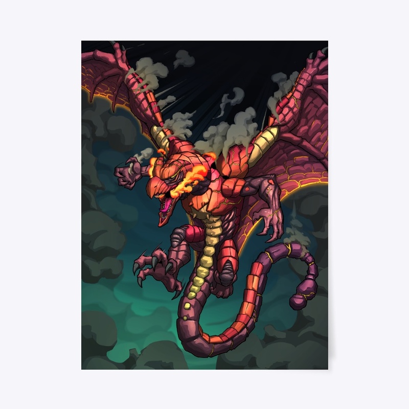 Rodoar The Fire Beast POSTER