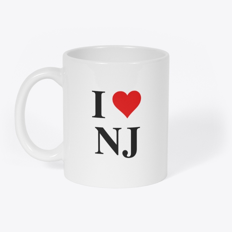 I Love New Jersey Coffee Mug