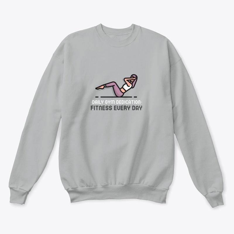 Daily gym dedication fitness every day