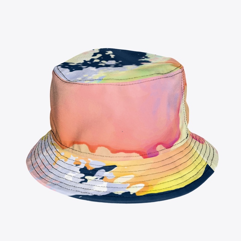 Pastel color grunge pattern design