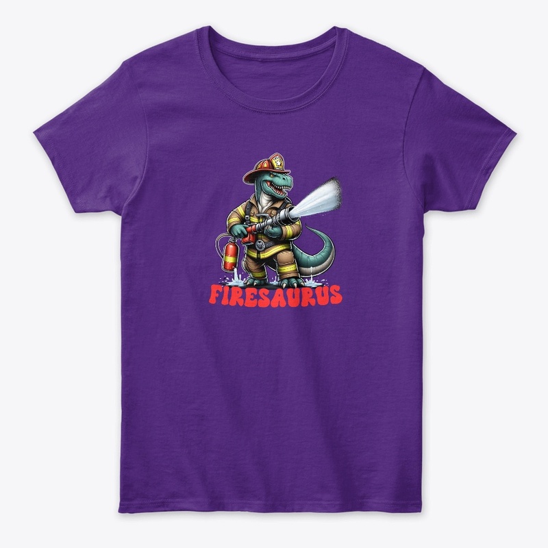 Firesaurus Dinosaur Firefighter