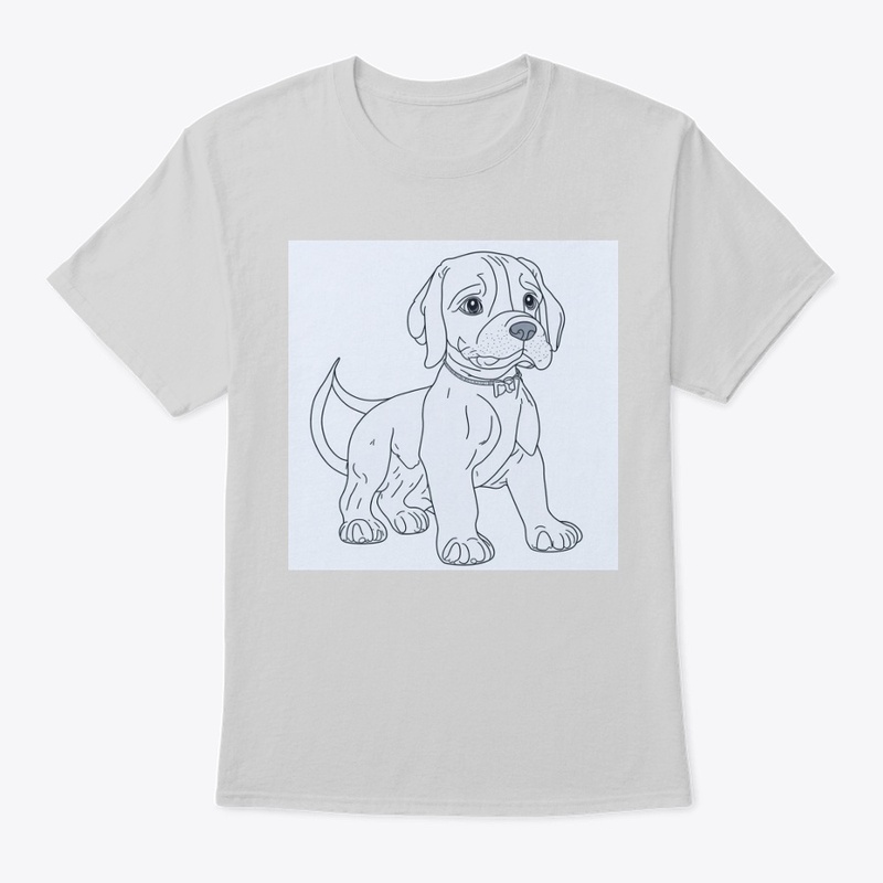 Playful Dog Lineart: Kid's Joy! 🐶🎨