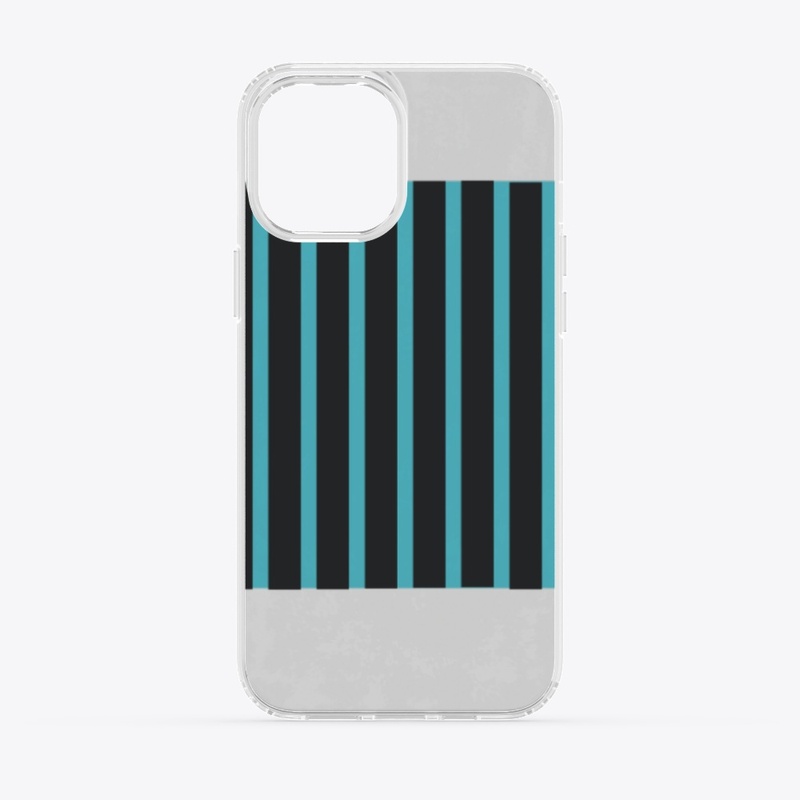 Torquoiuse and Black rectangles pattern
