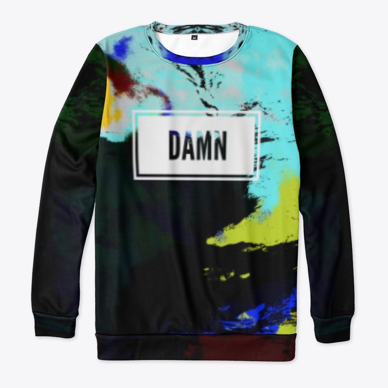 DAMN - Batik Tie-Dye Camouflage Art
