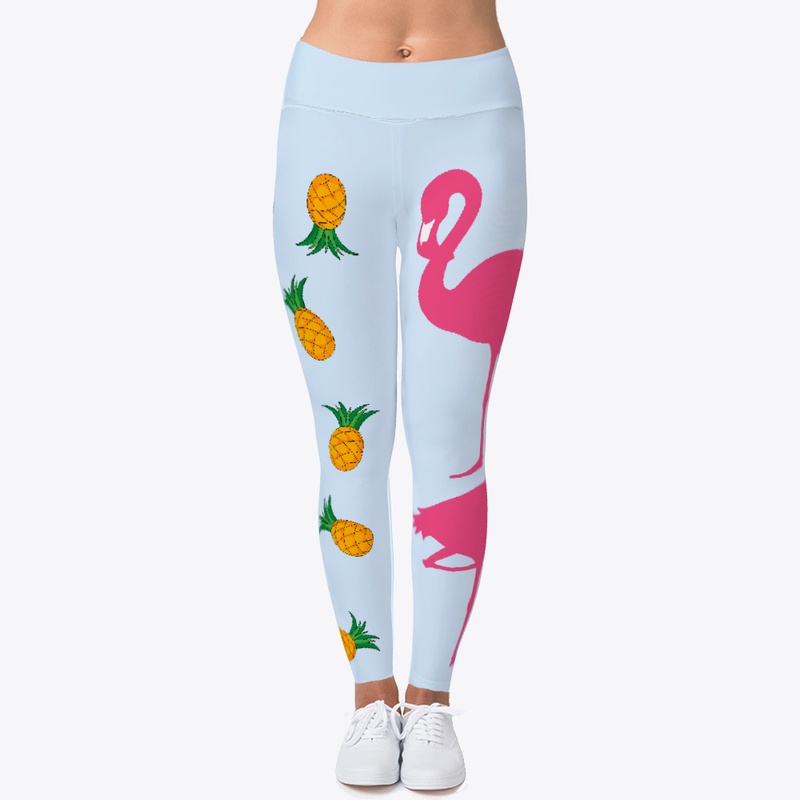 Pineapples & Flamingos
