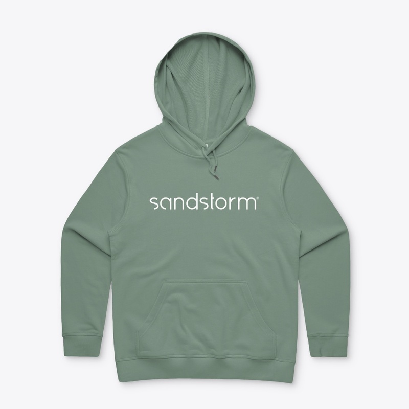 Sandstorm White Logo