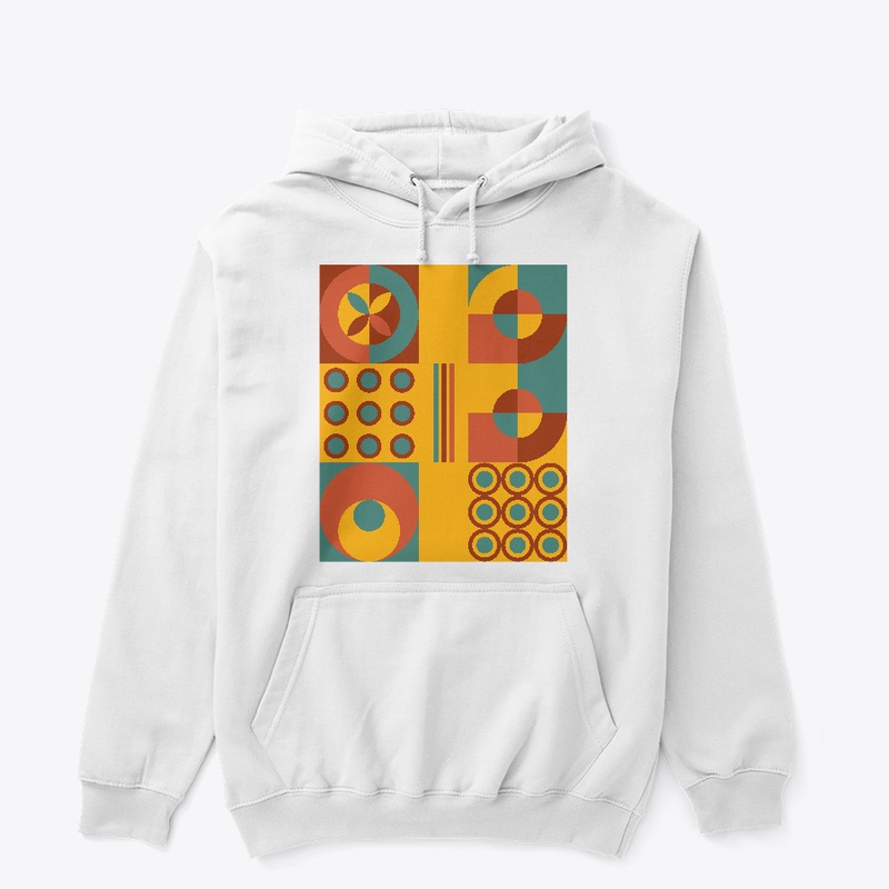 Tribal geometric design yellow