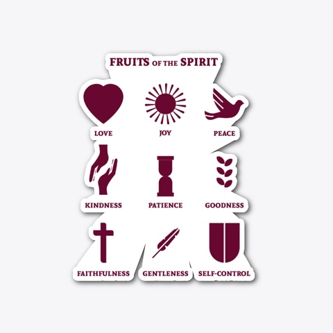 Fruits Of The Spirit  Standard Kaos Front