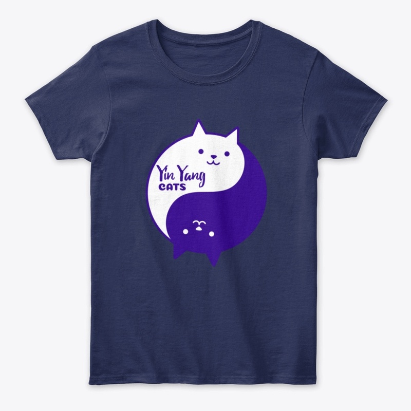 Yin Yang cats shirt, Cat Gifts Shirt....