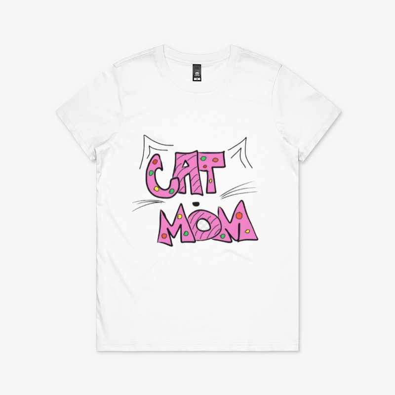 Cat Mom T- Shirt