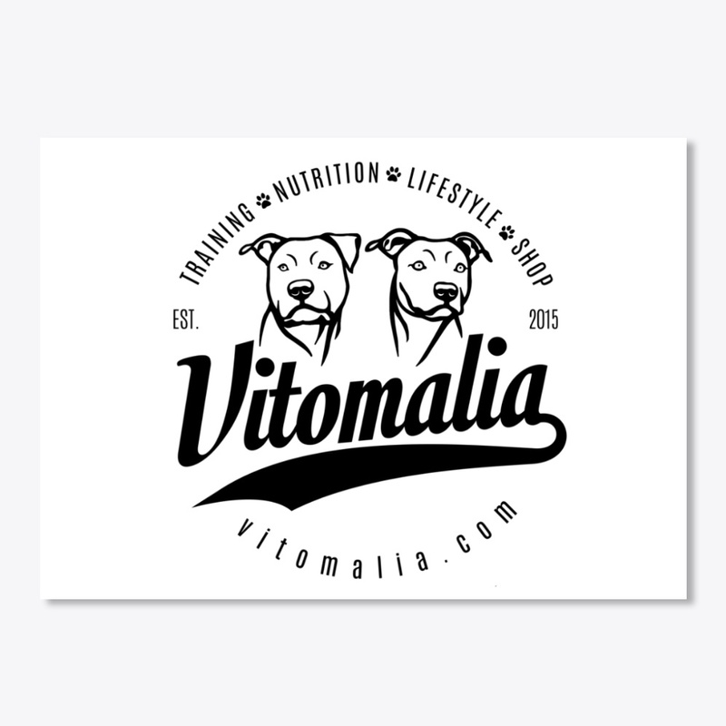 Vitomalia  Logo Schwarz