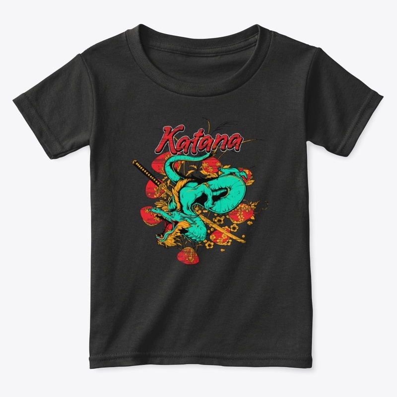 Vintage Katana Dragon