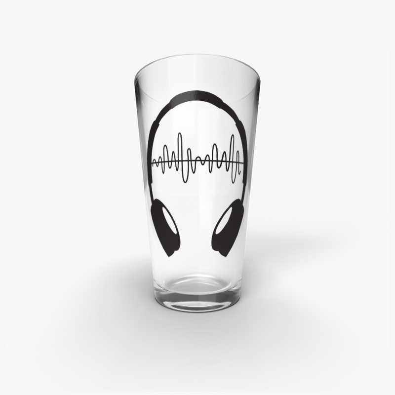 HEADPHONES - Pint Glass 