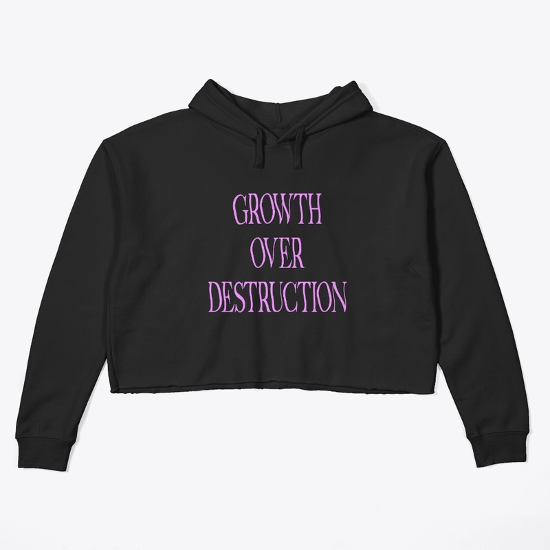 The Wavy Crop Hoodie