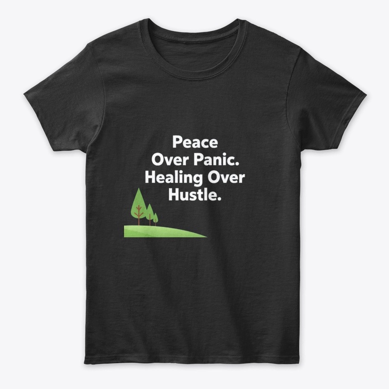 Peace Over Panic Mental Health Tee
