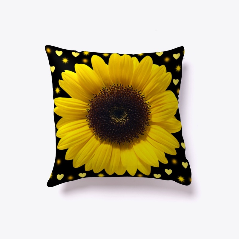 Indoor Pillow sunflower