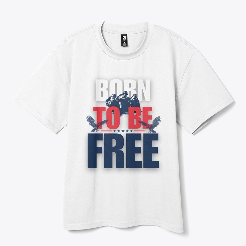 "Born Free: Patriot Pride Tee"