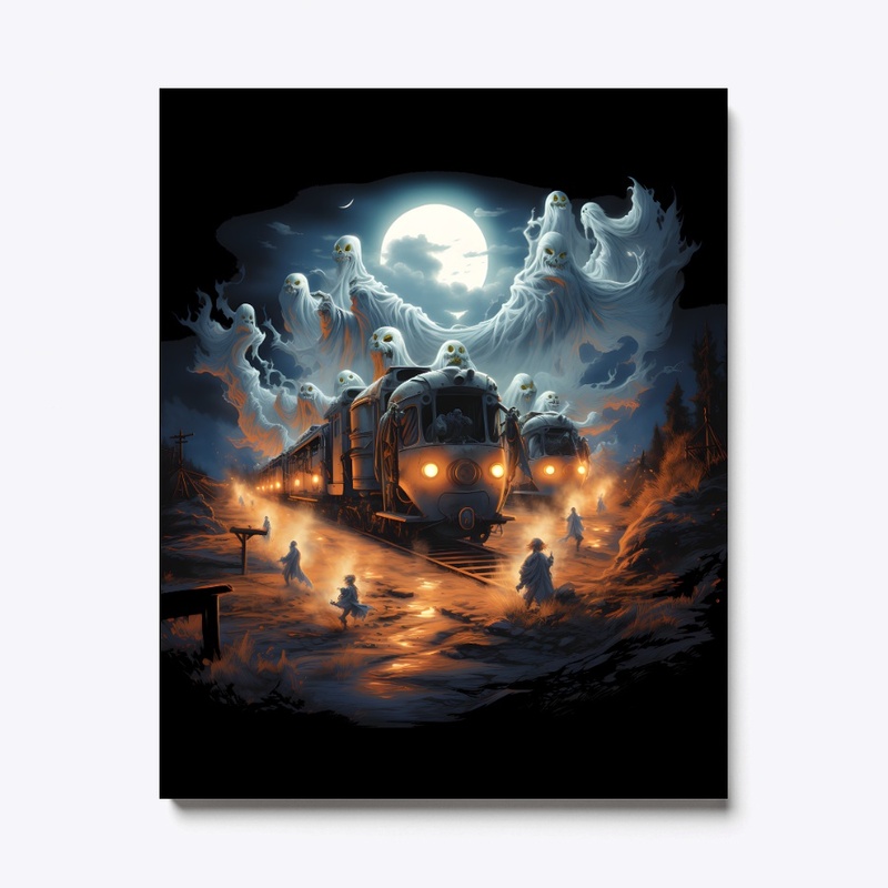 Halloween Train Design
