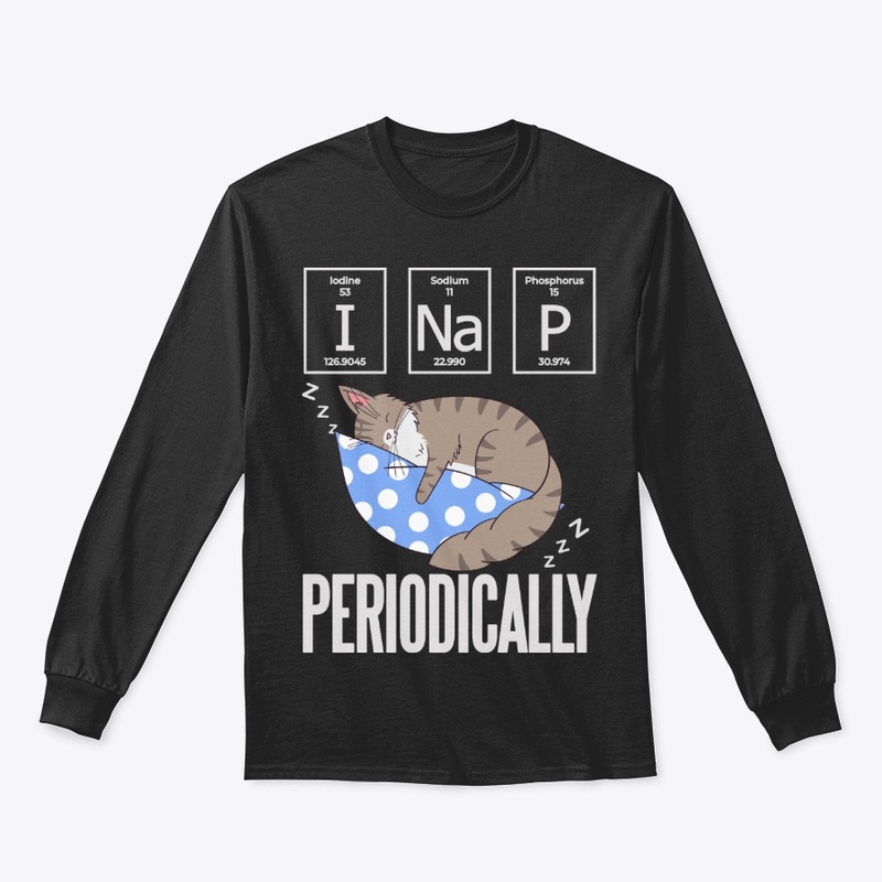 Funny Science Cat Gift, Nap Periodically