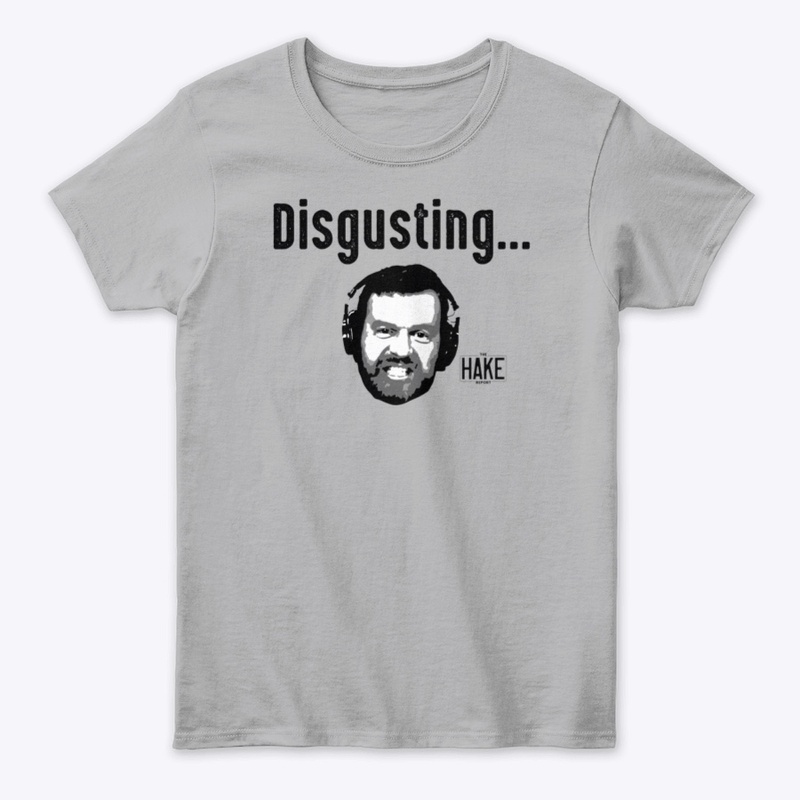 Disgusting / shameful! FACE (Black Text)