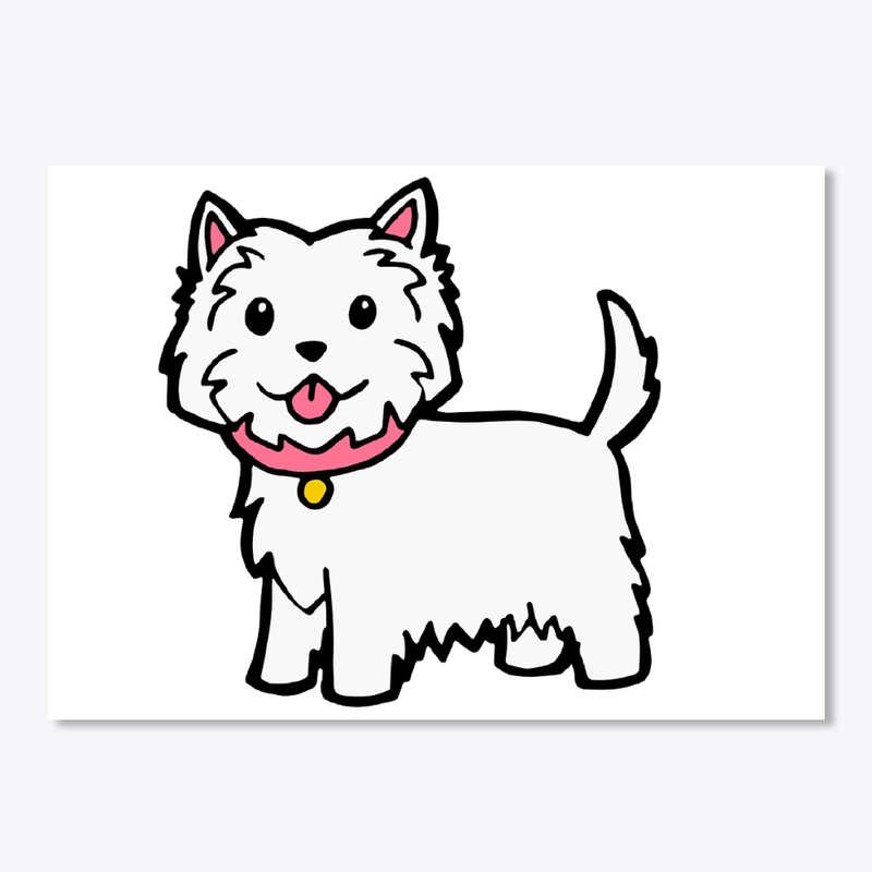 The real westie sticker