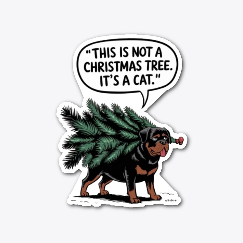 Rottweiler Christmas Tree