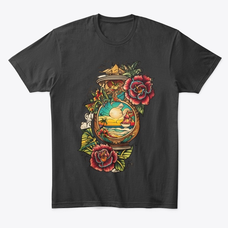 Monterey Tattoo Beach T-shirt