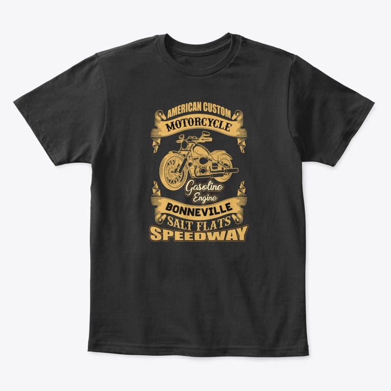 American Custom Motorcycle T Shirt 