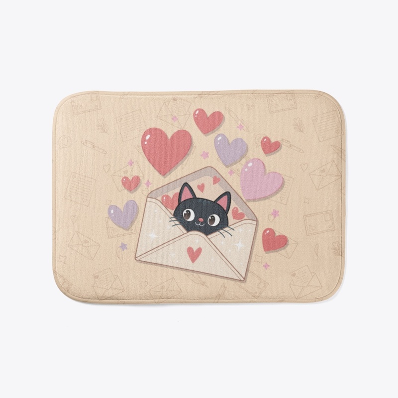 Feline Valentine Envelope 