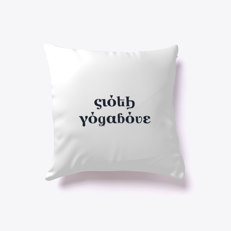 Sloth Yoga bove