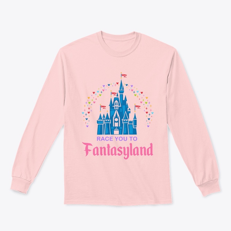 Race You To Fantasyland Pink