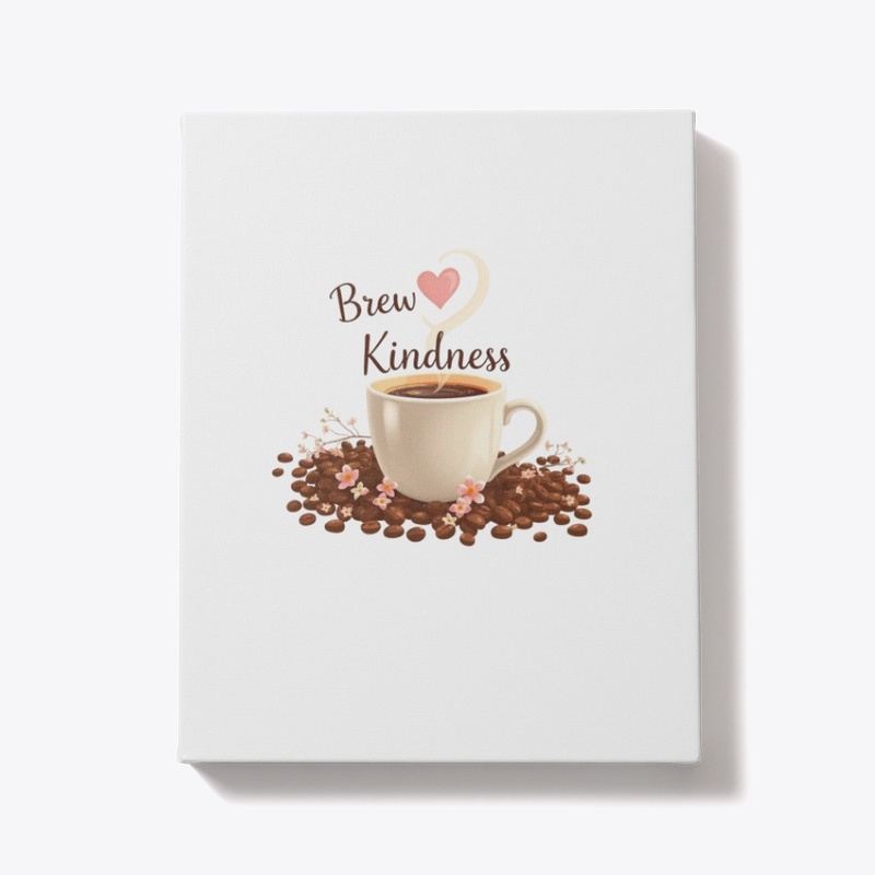 Brew Kindness Coffee Art
