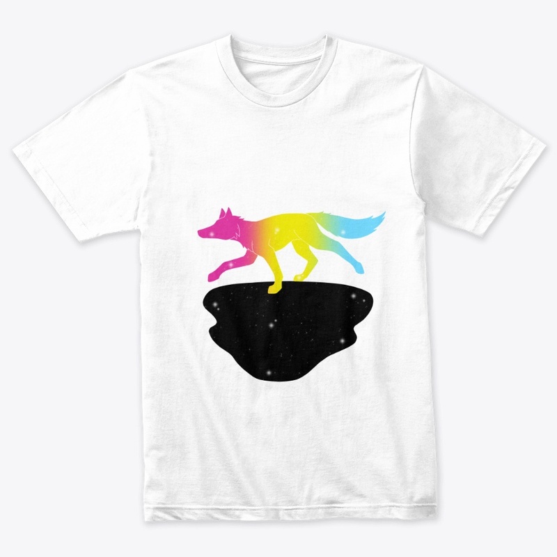 Pan running starry fox