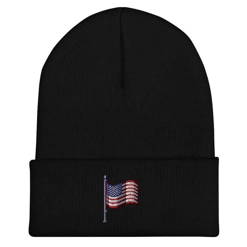The USA Flag Beanie .