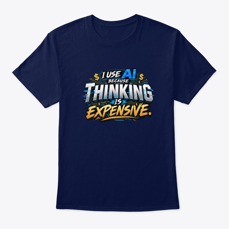 I USE AI BECAUSE THINKING IS EXPENSIVE