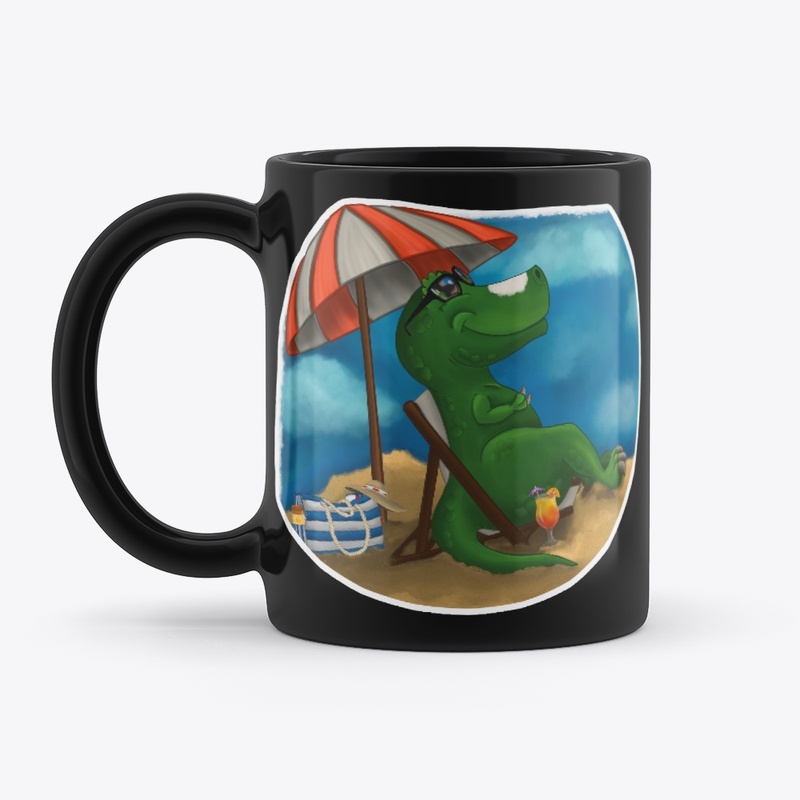 Rexy on The Beach