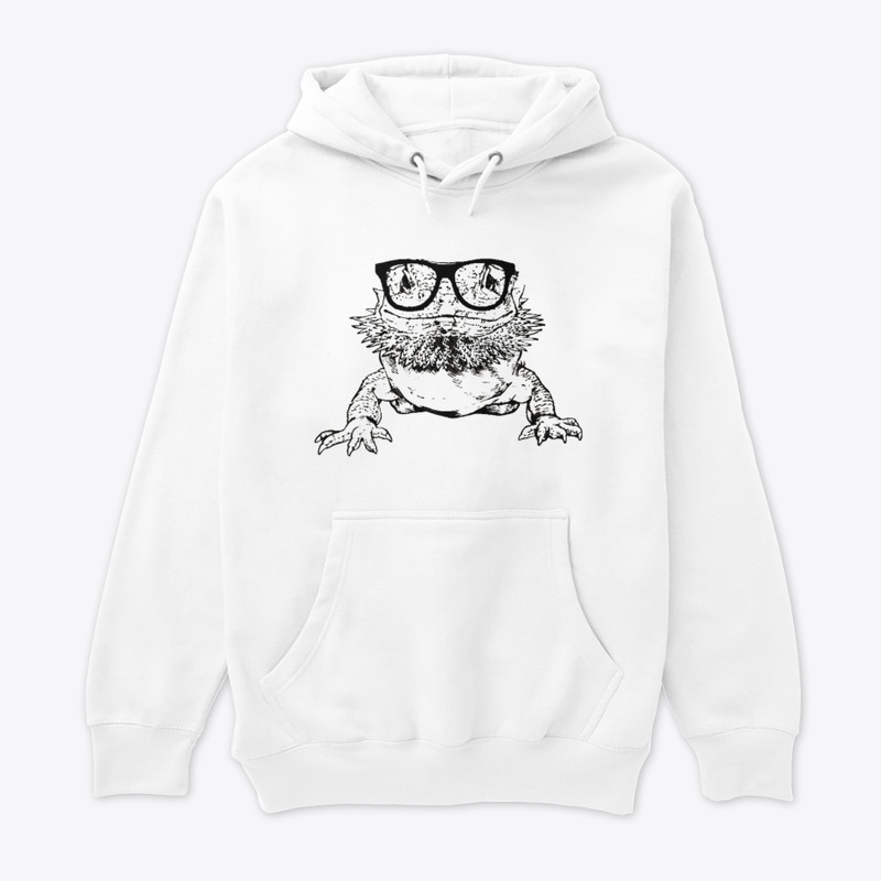 Bearded Dragon Nerdy Glasses Animal
