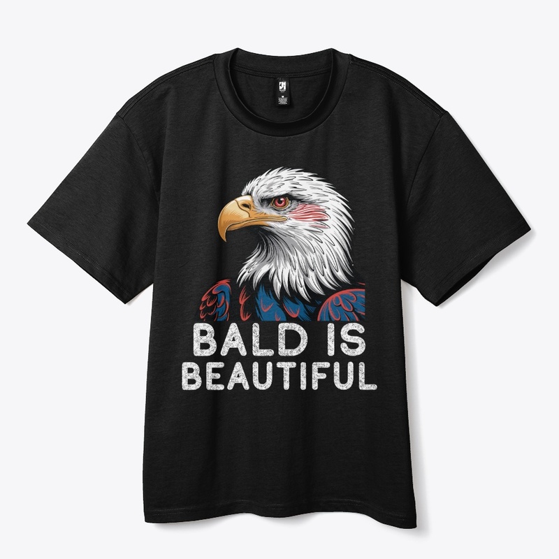 Bald Is Beautiful, American Flag Eagle 