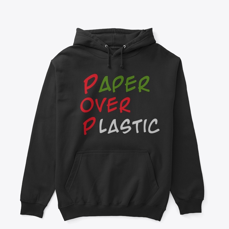 Paper Over Plastic (POP) tees