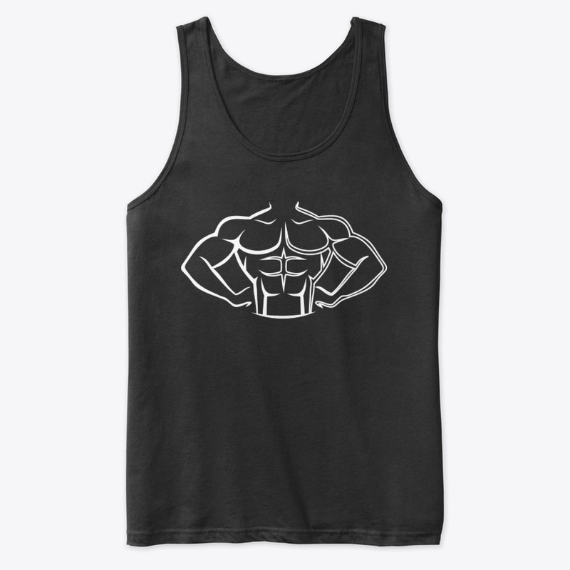 Muscular man tank top