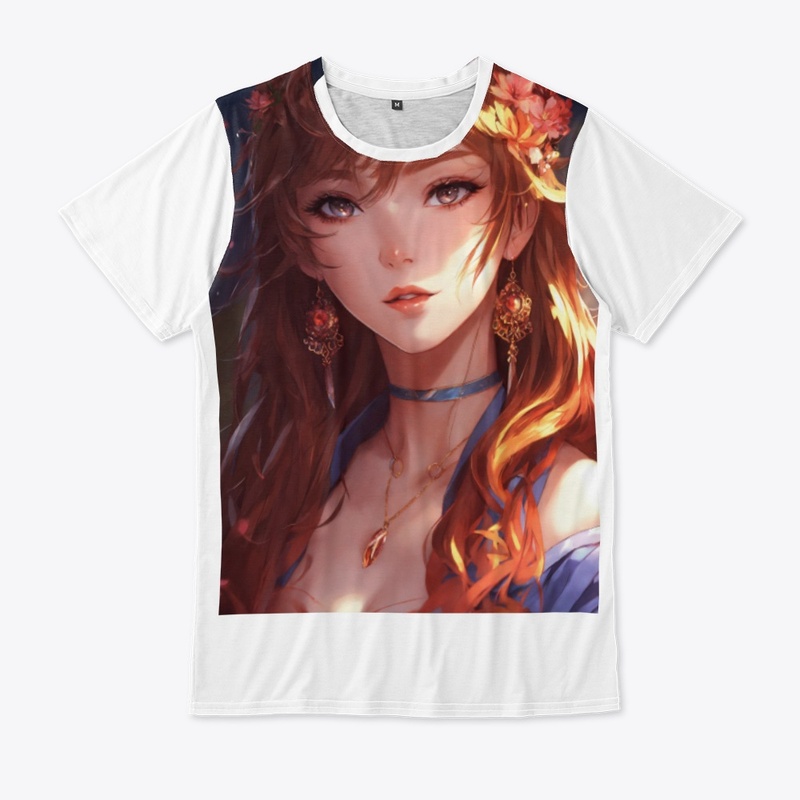 beautiful hot anime girl