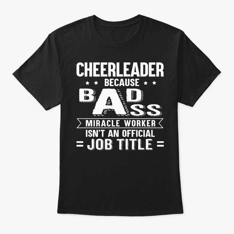 Funny Cheerleader Gift Miracle Worker