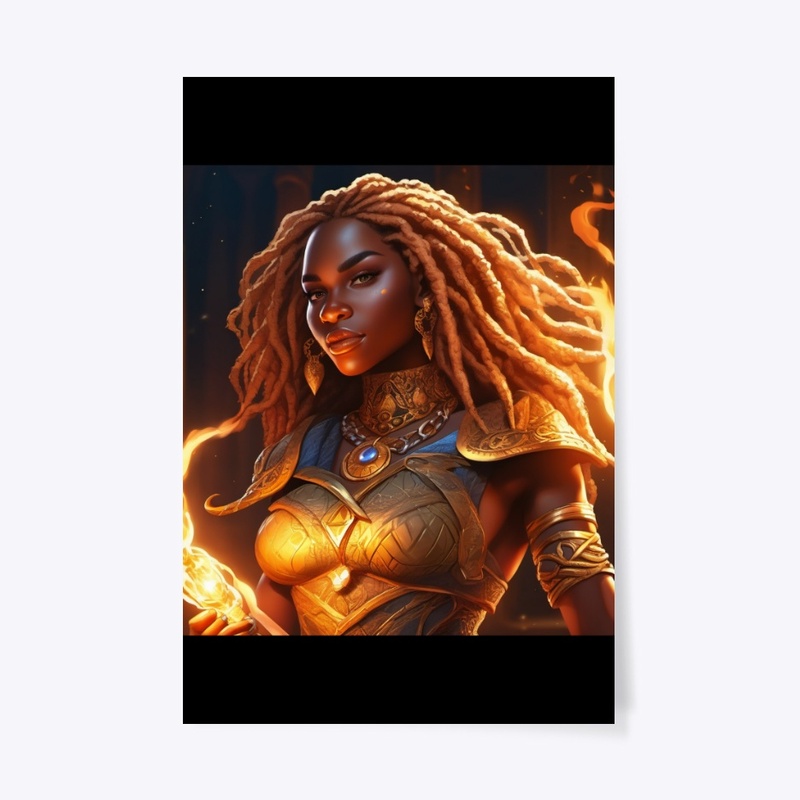 She is a Goddes of War And Correction