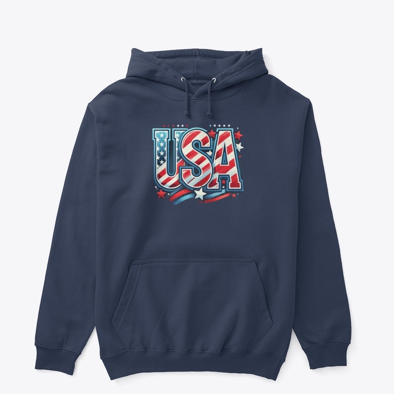 USA Colorful and Patriotic Unisex