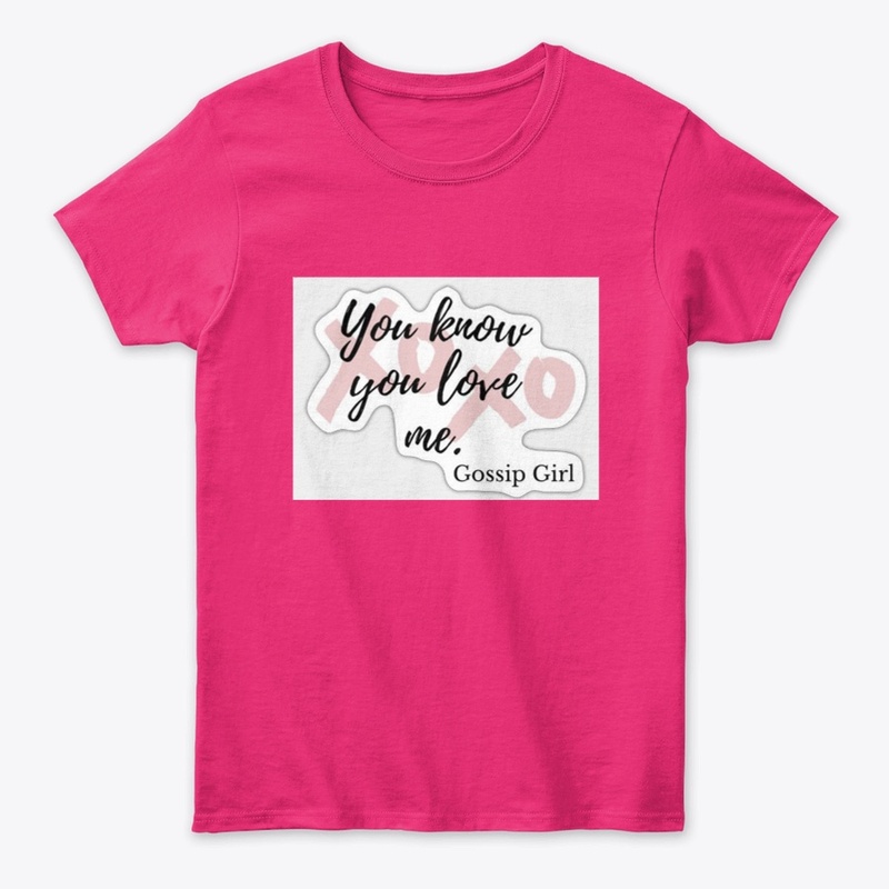 RAD Gossip Girl tee